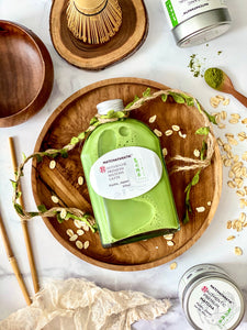 Authentic Lavender Matcha Latte